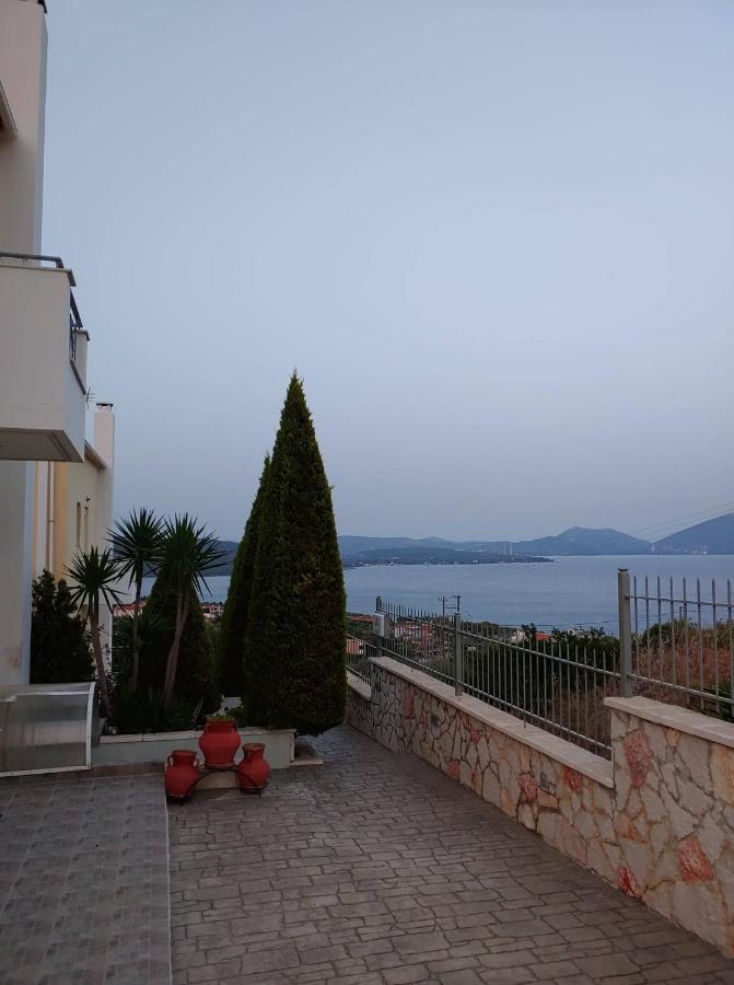 Villa Christine - Maisonettes With Fireplace Aliveri Luaran gambar