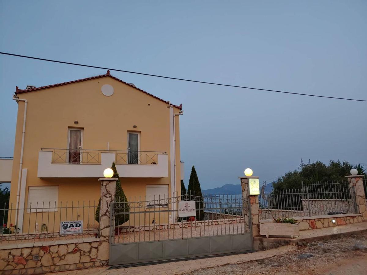 Villa Christine - Maisonettes With Fireplace Aliveri Luaran gambar
