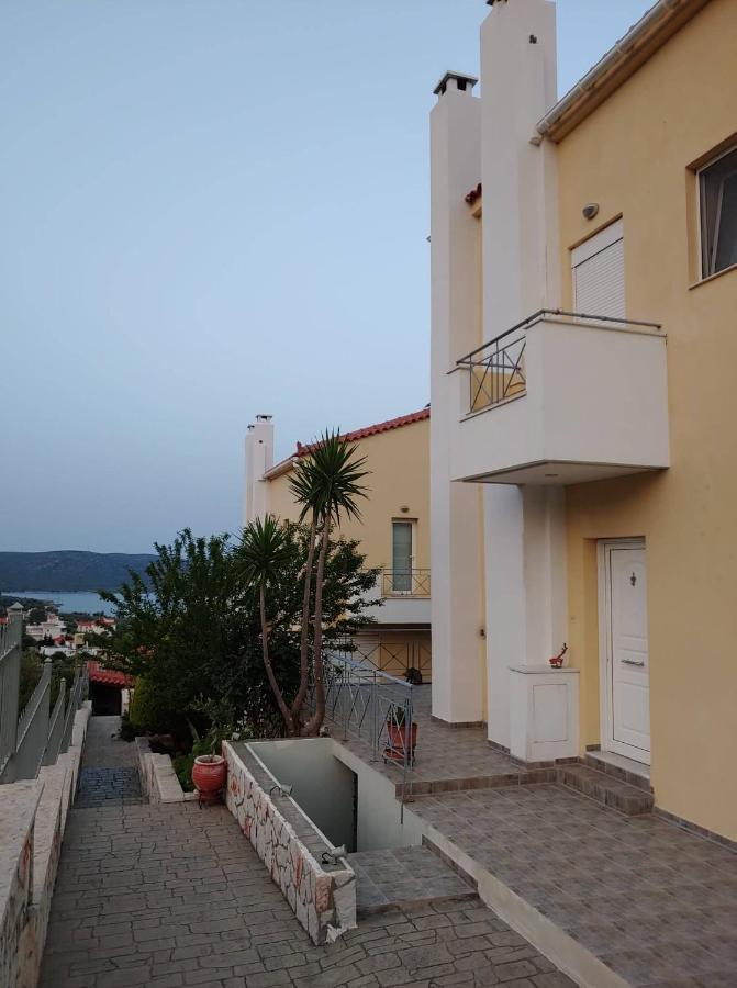 Villa Christine - Maisonettes With Fireplace Aliveri Luaran gambar