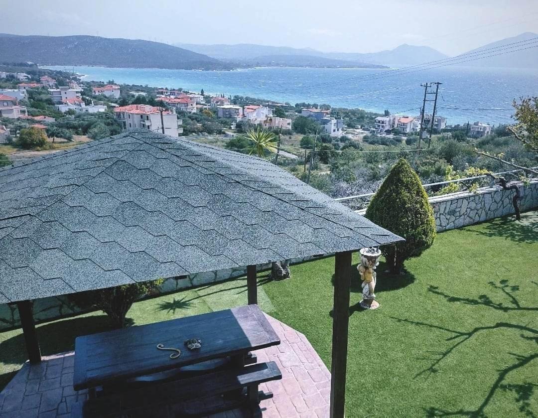 Villa Christine - Maisonettes With Fireplace Aliveri Luaran gambar