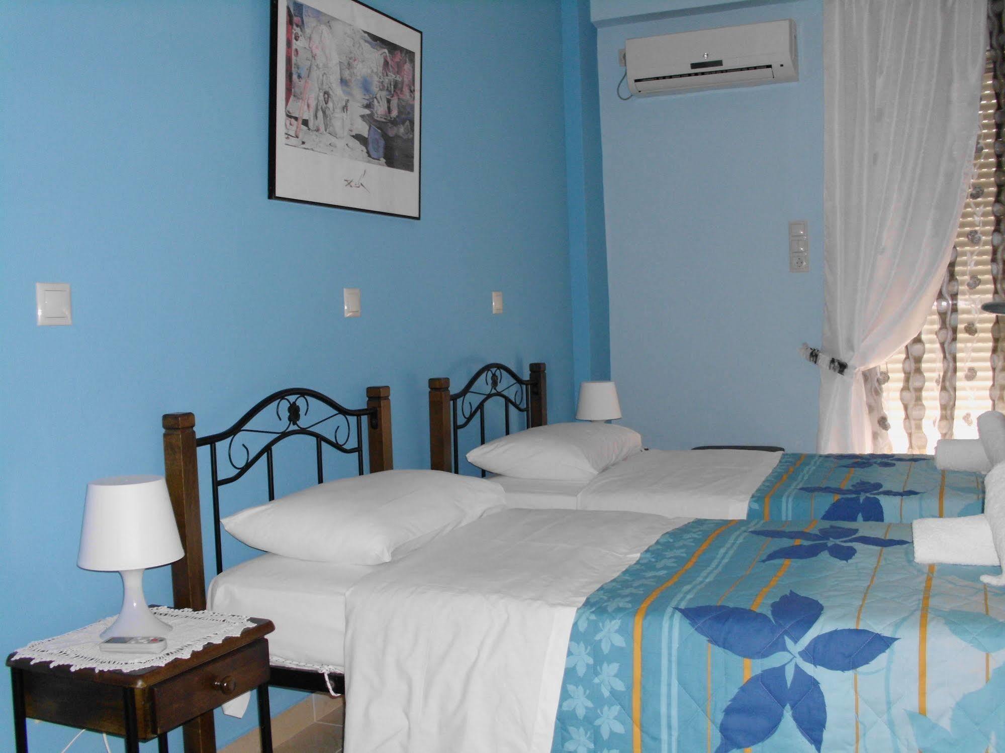 Villa Christine - Maisonettes With Fireplace Aliveri Luaran gambar